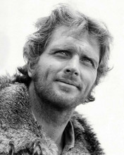 Ron Ely portrait with beard wearing fur jacket unidentified movie 8x10 photo