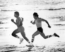 Rocky II Sylvester Stallone Carl Weathers train on beach together 8x10 photo