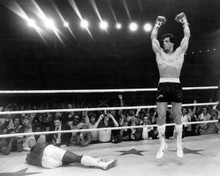 Rocky III Sylvester Stallone is the winner in ring 8x10 photo