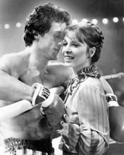 Rocky III Sylvester Stallone Talia Shire ring side 8x10 photo
