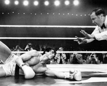 Rocky III Sylvester Stallone down for the count 8x10 photo