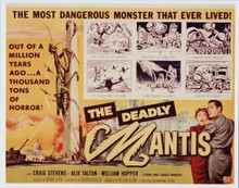 The Deadly Mantis Craig Stevens Alix Talton 8x10 photo movie poster artwork