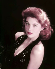 Tina Louise classic Hollywood glamour portrait black sequined dress 8x10 photo