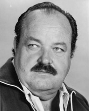 William Conrad studio portrait in casual jacket & shirt Cannon TV series 8x10