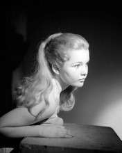 Tuesday Weld beautiful portrait hands cover bare chest 8x10 photo