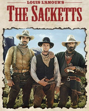 The Sacketts TV series Tom Selleck Sam Elliott Jeff Osterhage 8x10 photo