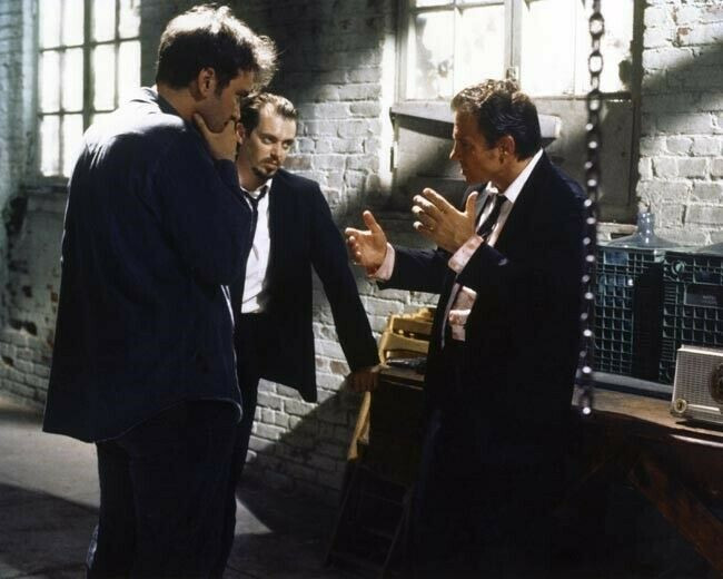 Reservoir Dogs director Quentin Tarantino Steve Buscemi Harvey