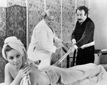 Return of the Pink Panther Catherine Schell on massage table Peter Sellers 8x10