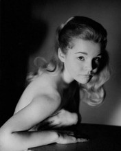 Tuesday Weld studio glamour portrait circa 1960 bare shoulder 8x10 inch photo