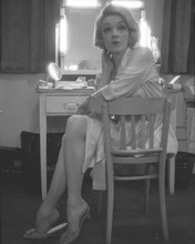 Marl;ene Dietrich candid 1960's pose in her dressing room backstage 8x10 photo