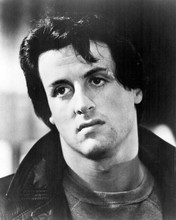 Sylvester Stallone wearing leather jacket as Rocky 8x10 inch photo