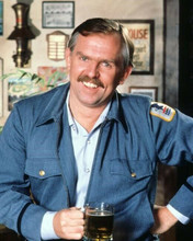 Cheers 8x10 inch photo John Ratzenberger smiling with pint of beer as Cliff