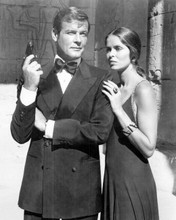 The Spy Who Loved Me Roger Moore as Bond Barbara Bach as Anya 8x10 inch photo