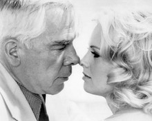 Prime Cut 1972 Lee Marvin about to kiss Angel Tompkins 8x10 inch photo