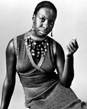 Nina Simone iconic pose 1960's High Priestess of Soul 8x10 inch photo