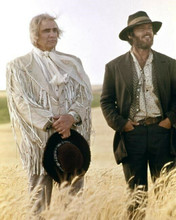 The Missouri Breaks Marlon Brando Jack Nicholson in wheat field 8x10 inch photo