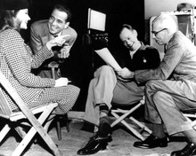 To Have and Have Not Humphrey Bogart Lauren Bacall Howard Hawks on set 8x10