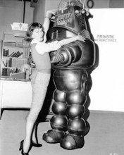The Addams Family Carolyn Jones dances with Robby the Robot 1966 episode 8x10