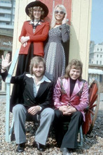 Abba cool pose on beach c.1974 4x6 inch photo