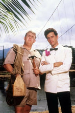 Volunteers 1985 movie John Candy Tom Hanks pose together 4x6 inch photo