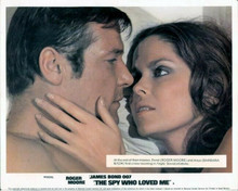 The Spy Who Loved Me Roger Moore Barbara Bach romantic moment 8x10 photo