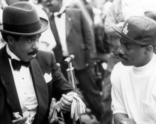 Harlem Nights rare on set 8x10 inch photo Eddie Murphy between takes