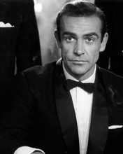 Sean Connery enigmatic portrait in tuxedo Bond, James Bond Dr. No 8x10 photo