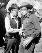 The Deputy western TV Henry Fonda with unidentified guest star 8x10 inch photo