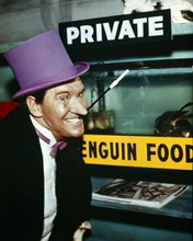 Batman classic TV series Burgess Meredith grins as The Penguin 8x10 inch photo