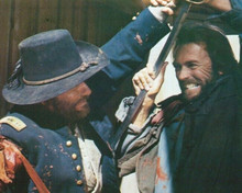 The Outlaw Josey Wales Clint Eastwood stabs Union man with sword 8x10 photo