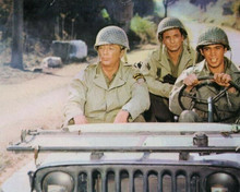 Battle For Anzio Peter Falk Robert Mitchum Reni Santoni 8x10 inch photo in Jeep