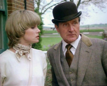 The New Avengers Joanna Lumley as Purdey Patrick Macnee as Steed 8x10 inch photo