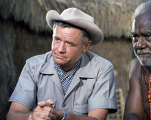 Daktari TV series Marshall Thompson as Dr Marsh Tracy in safari shirt 8x10 photo