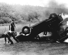 Weekend 1967 Jean-Luc Godard Mireille Darc exploding Alfa Romeo 2600 Sprint 8x10