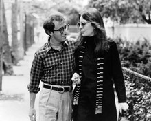 Annie Hall Woody Allen Diane Keaton walk down street together 8x10 inch photo
