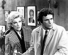 Columbo Raquiem For A Falling Star 1973 Anne Baxter Peter Falk 8x10 inch photo