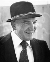 Telly Savalas in iconic hat and suit as Theo Kojak smiling 8x10 inch photo