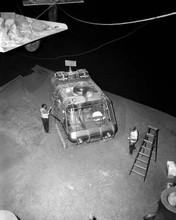 Lost in Space 1965 crew set up scene with The Chariot 8x10 inch photo