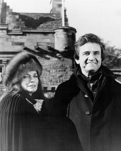 Johnny Cash Christmas In Scotland June Carter Cash & Johnny 1981 8x10 ...