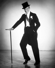 Fred Astaire classic full length in top hat and tails with cane 8x10 inch photo