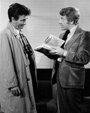 Columbo 1978 The Conspirators Peter Falk quizzes Clive Revill 8x10 inch photo