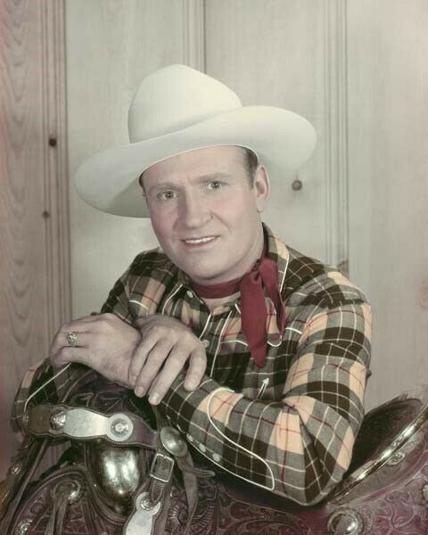 Gene Autry smiling in Cowboy Attire Photo Print - Item