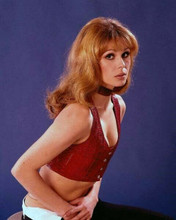 Joanna Lumley early 1970's portrait skimpy outfit with bare midriff 8x10 photo