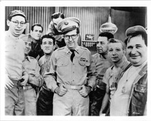 Phil Silvers Show 8x10 inch vintage photo Bilko and his men pose in barracks