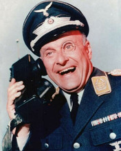 Hogan's Heroes Werner Klemperer on telephone as Klink 8x10 inch photo