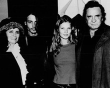 Johnny Cash June Carter Cash Johnny Depp Kate Moss at Viper Room 1993 8x10 photo