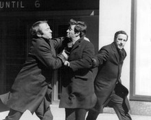 Husbands 1970 Ben Gazzara Peter Falk John Cassavetes brawl in street 8x10 photo