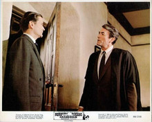 Arabesque 1966 Gregory Peck in school gown with John merivale 8x10 inch photo