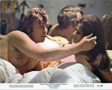 Get Carter 1971 Michael Caine smokes in bed with Geraldine Moffat 8x10 photo