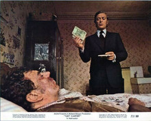 Get Carter 1971 Michael Caine gives cash to injured Alun Armstrong 8x10 photo